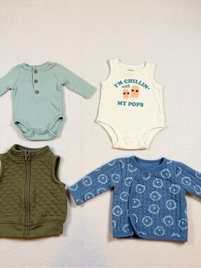 4 piece baby boy bundle